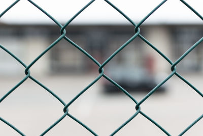 Full frame shot of chainlink fence