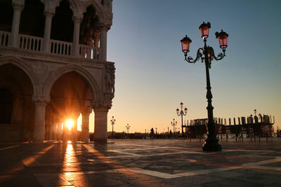 Sunrise at piazza san marco, venice