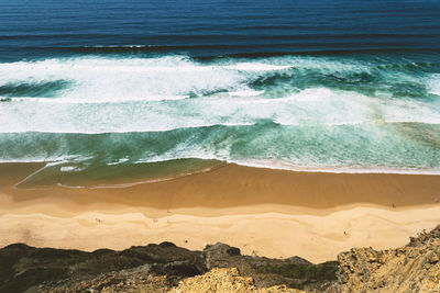 Scenic view of beach