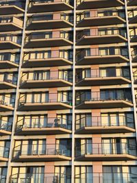 Low angle view of residential building