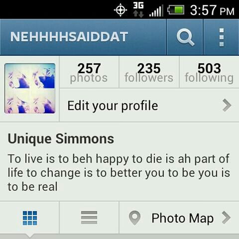 Yall go follow meh on instagram ill follow back too