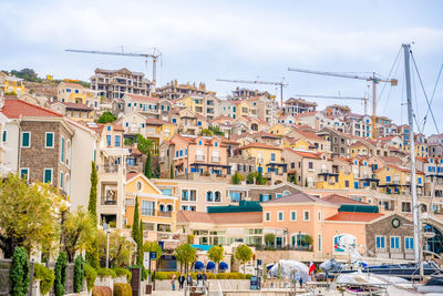 Buildings in city