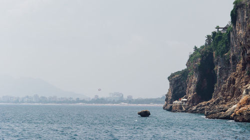 Panoramic view of sea against sky