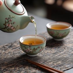 Close-up of tea on table