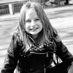 Portrait of a smiling girl