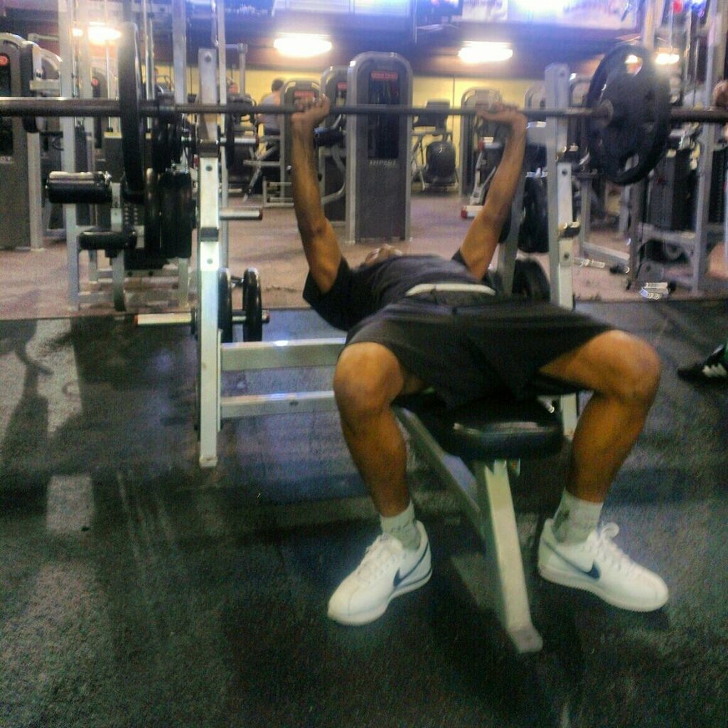 Jus left out dat gym tryn 2 get rite