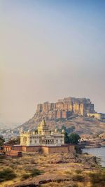 Majestic mehrangarh fort from india