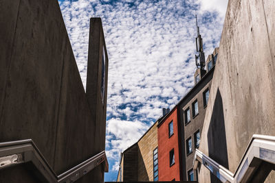 Low angle view of building against sky