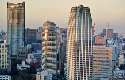 Skyscrapers in city