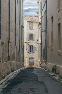 Alley amidst buildings