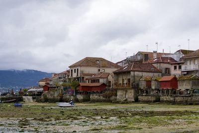 Buildings in city, combarro, pontevedra, spain