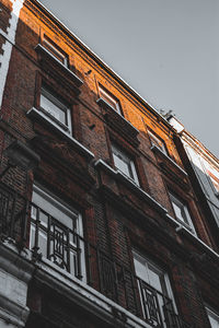 Low angle view of building against sky