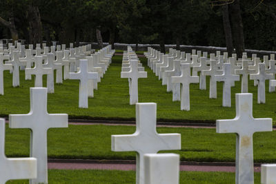 View of cemetery