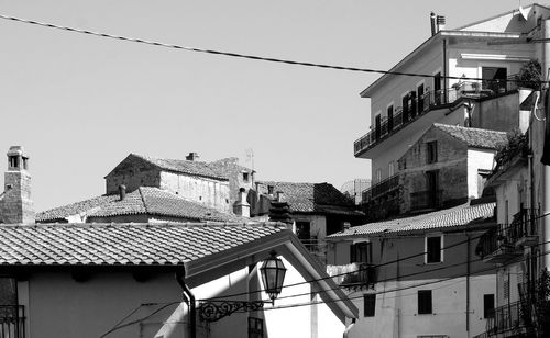 Low angle view of buildings against sky