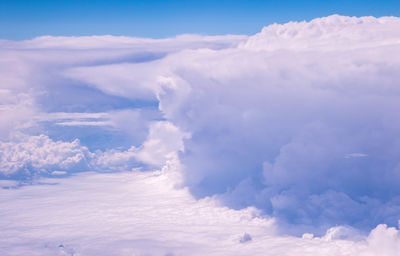 Low angle view of clouds in sky