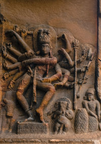 Sculpture of buddha statue at temple