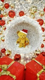 Close-up of red object