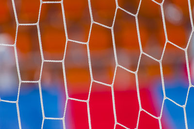 Full frame shot of soccer ball