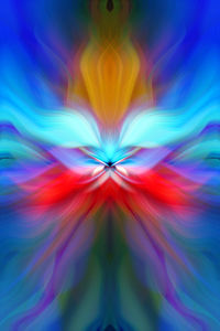 Full frame shot of multi colored light