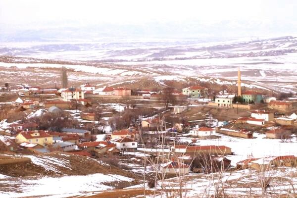 winter, snow, cold temperature, season, building exterior, built structure, architecture, weather, house, residential structure, covering, frozen, residential building, landscape, nature, town, sky, high angle view, field, covered