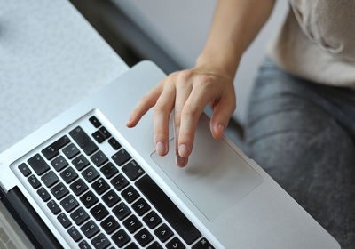 Cropped image of woman