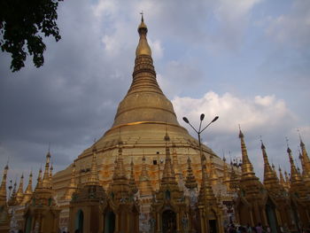 Low angle view of cathedral against sky