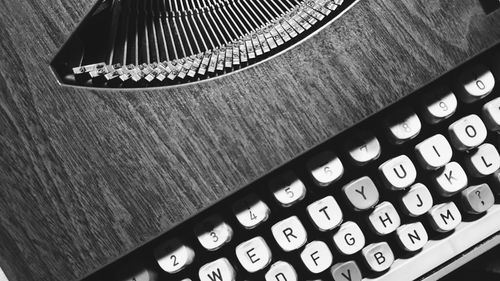 Close-up of computer keyboard