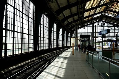 Interior of railroad station