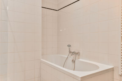 View of bathtub in bathroom