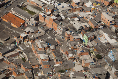 Sao paulo brazil city aerial view. high quality photo