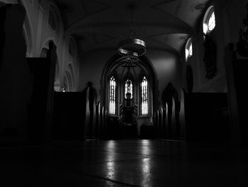 Interior of cathedral