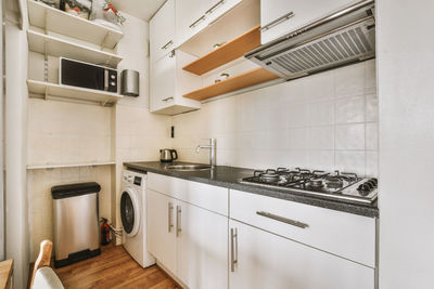 Interior of kitchen