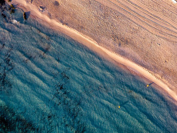 Aerial view of beach