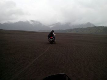 Road passing through mountains