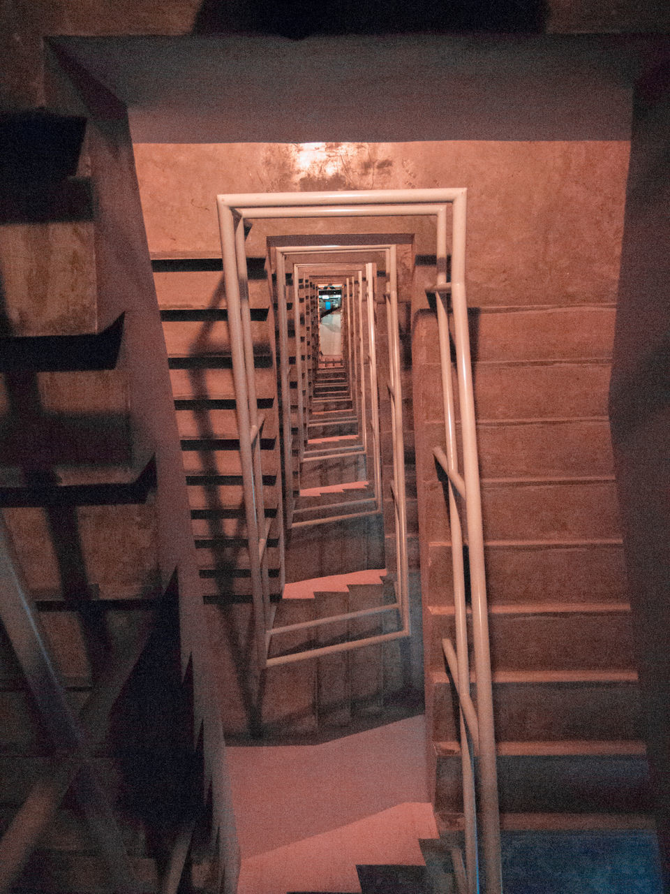 VIEW OF STAIRS IN BUILDING