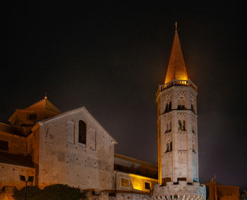 Low angle view of church