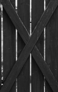 Full frame shot of wooden fence