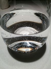 Close-up of drink in glass