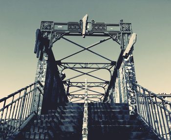 Low angle view of bridge