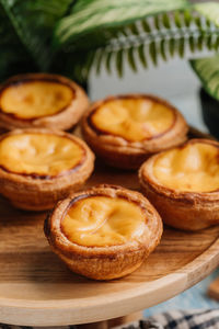 Close-up of sweet food on table