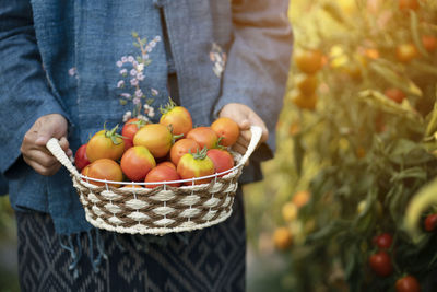 Fruits in basket