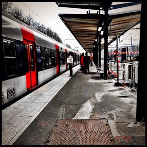 railroad station platform