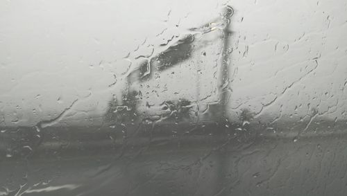 Rain drops on glass
