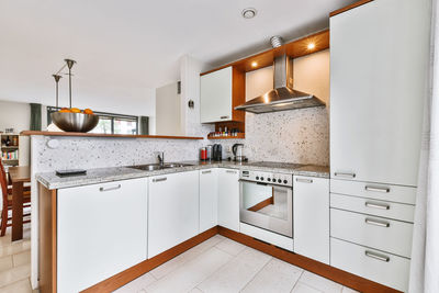 View of modern building at home