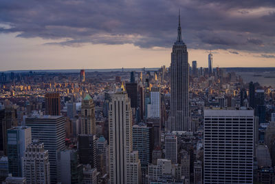 Aerial view of a city