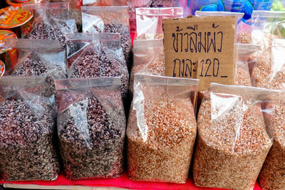 Close-up of food for sale