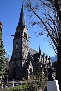 Low angle view of church