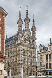 City hall of leuven, belgium, is a landmark building on that city's grote mark