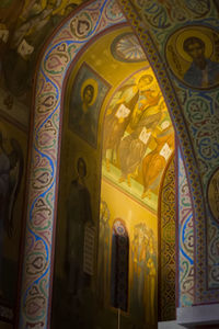 Low angle view of church