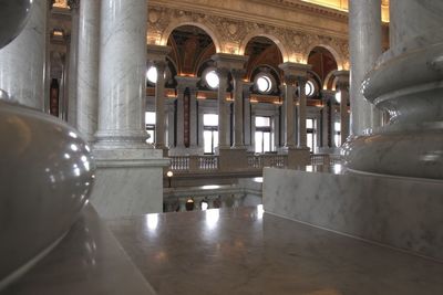 Interior of building